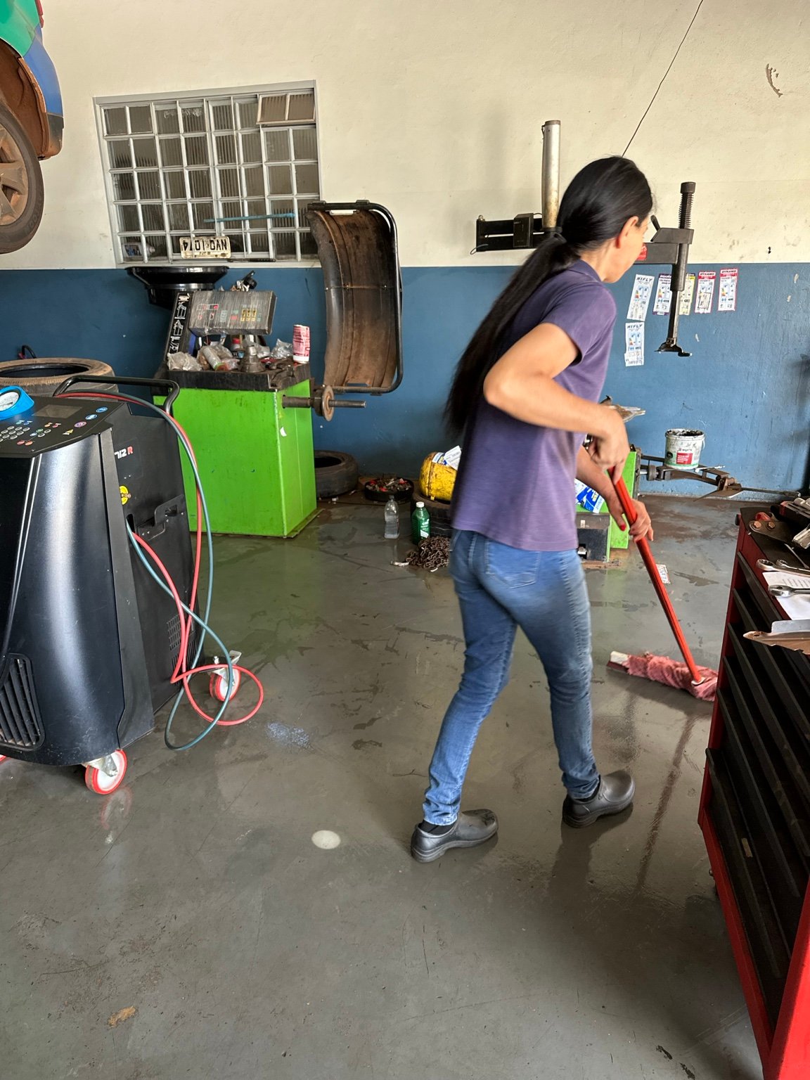 Cuidados com o ambiente da oficina na Jataí Auto Center